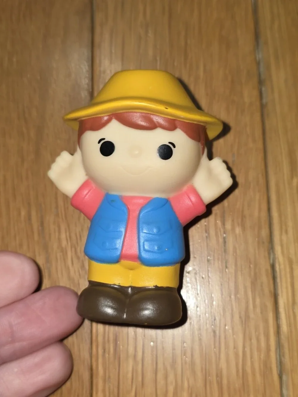 Vintage 1997 Fisher-Price Little People Farmer Jed Figure (Replacement Piece)